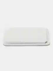 Белый картхолдер MagSafe Leather Wallet для iPhone