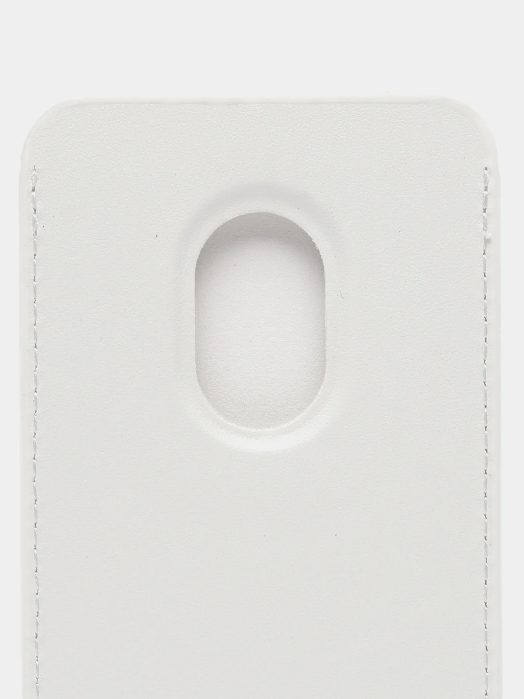 Белый картхолдер MagSafe Leather Wallet для iPhone