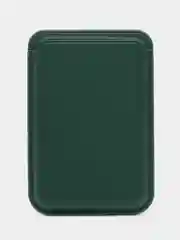 Зеленый картхолдер MagSafe Leather Wallet для iPhone