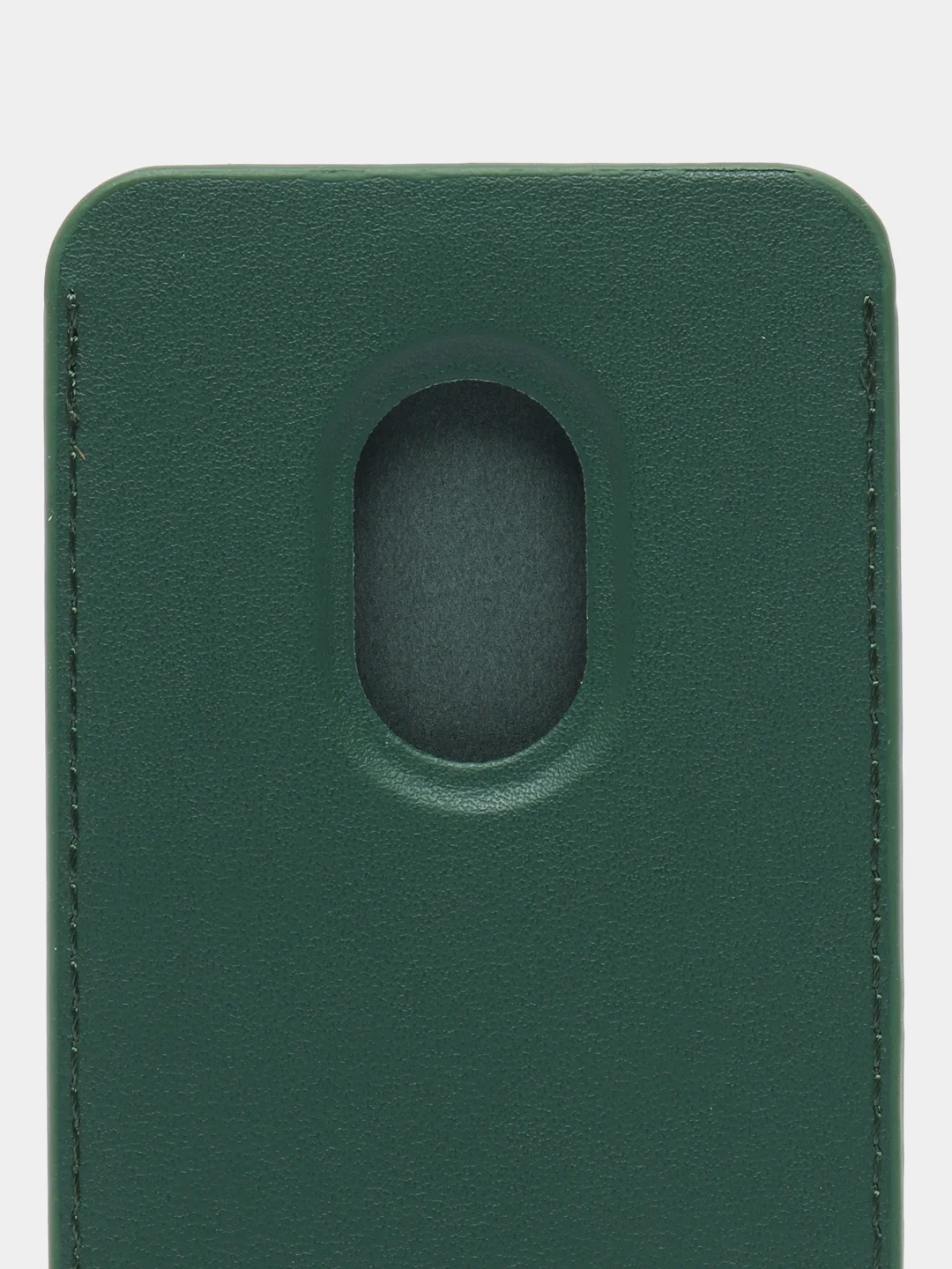 Зеленый картхолдер MagSafe Leather Wallet для iPhone