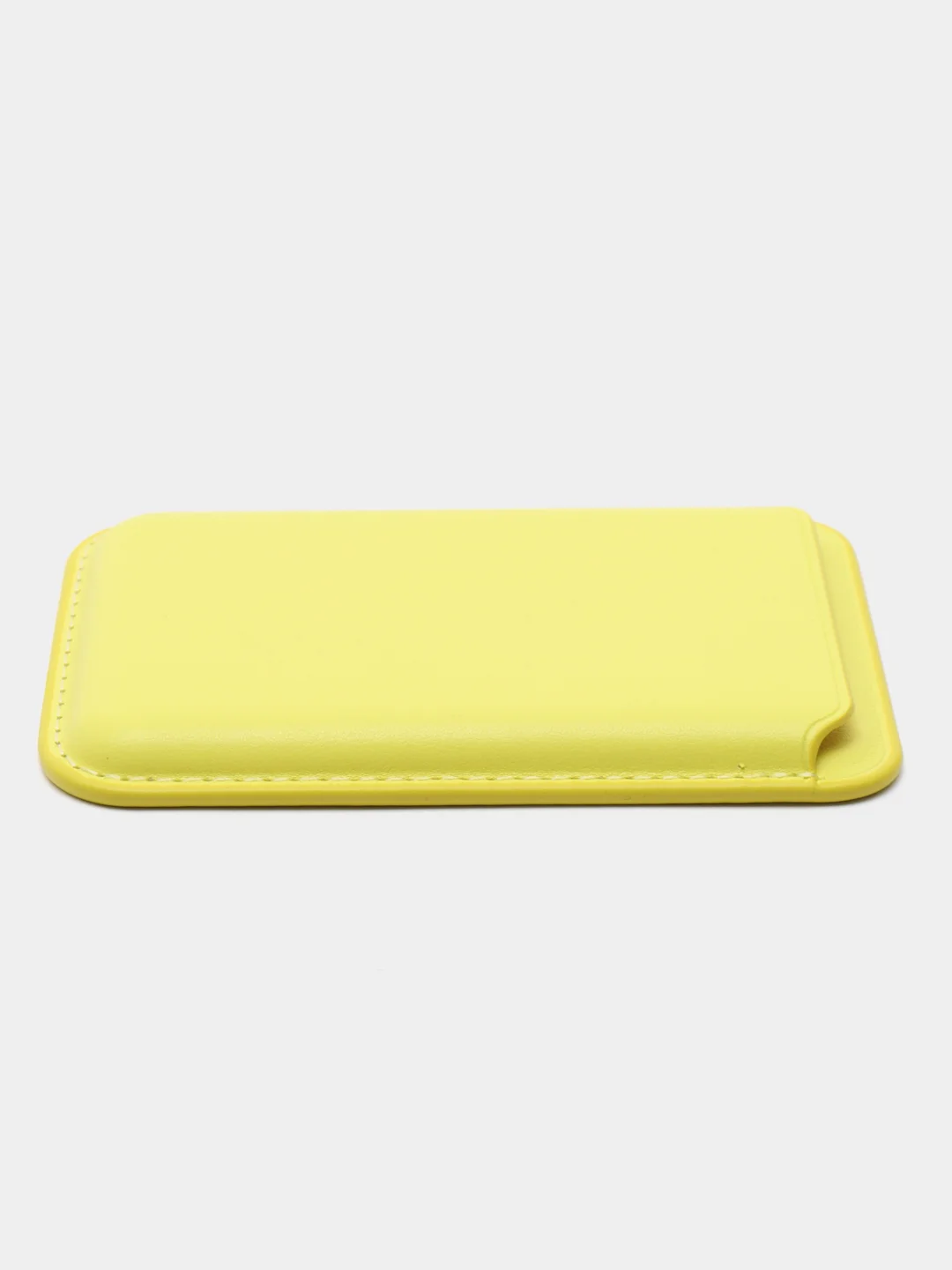 Лимонный картхолдер MagSafe Leather Wallet для iPhone