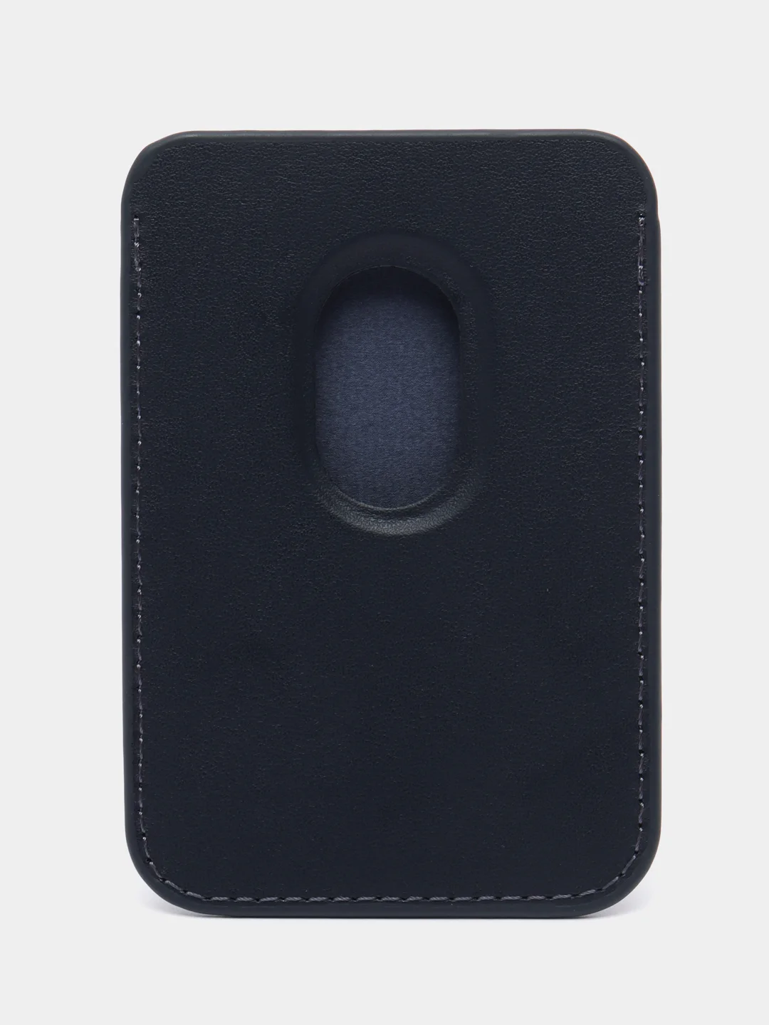 Темно-синий картхолдер MagSafe Leather Wallet для iPhone
