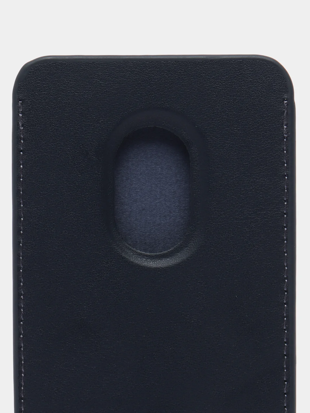 Темно-синий картхолдер MagSafe Leather Wallet для iPhone