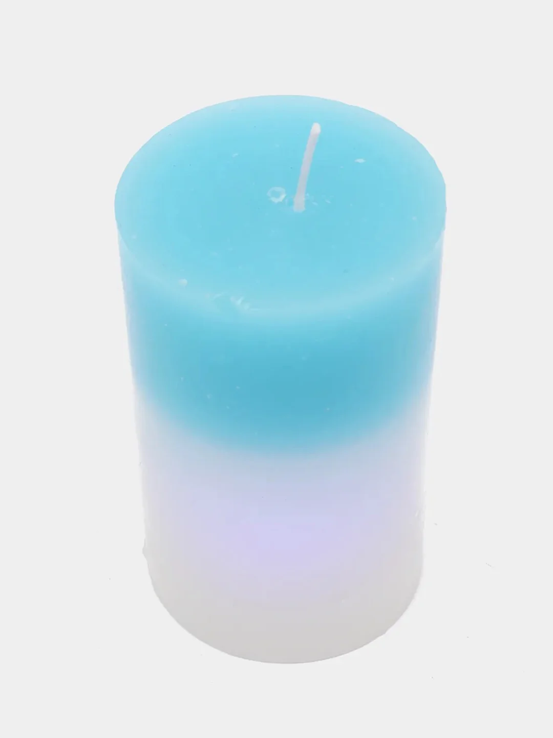 Голубой свеча светодиодная с подсветкой / свечка Led CandLed Magic