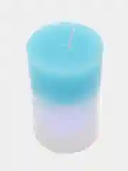 Голубой свеча светодиодная с подсветкой / свечка Led CandLed Magic