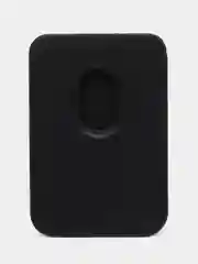 Черный картхолдер MagSafe Leather Wallet для iPhone