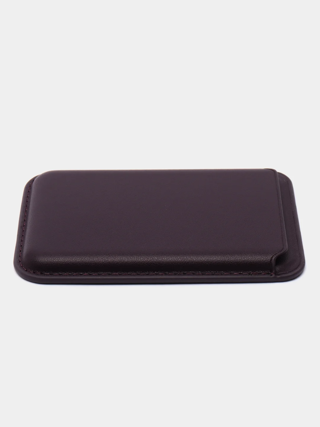 Фиолетовый картхолдер MagSafe Leather Wallet для iPhone