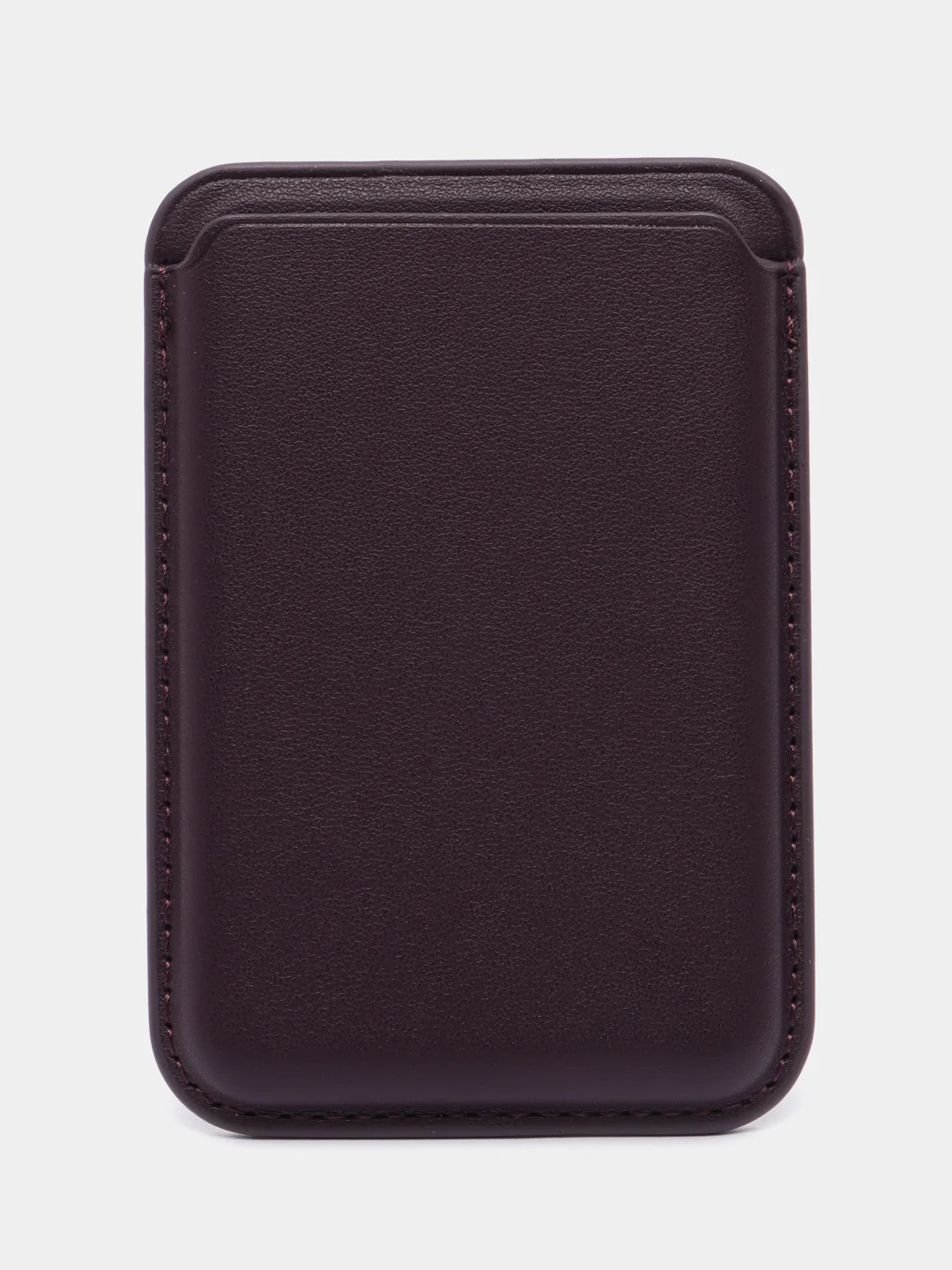 Фиолетовый картхолдер MagSafe Leather Wallet для iPhone