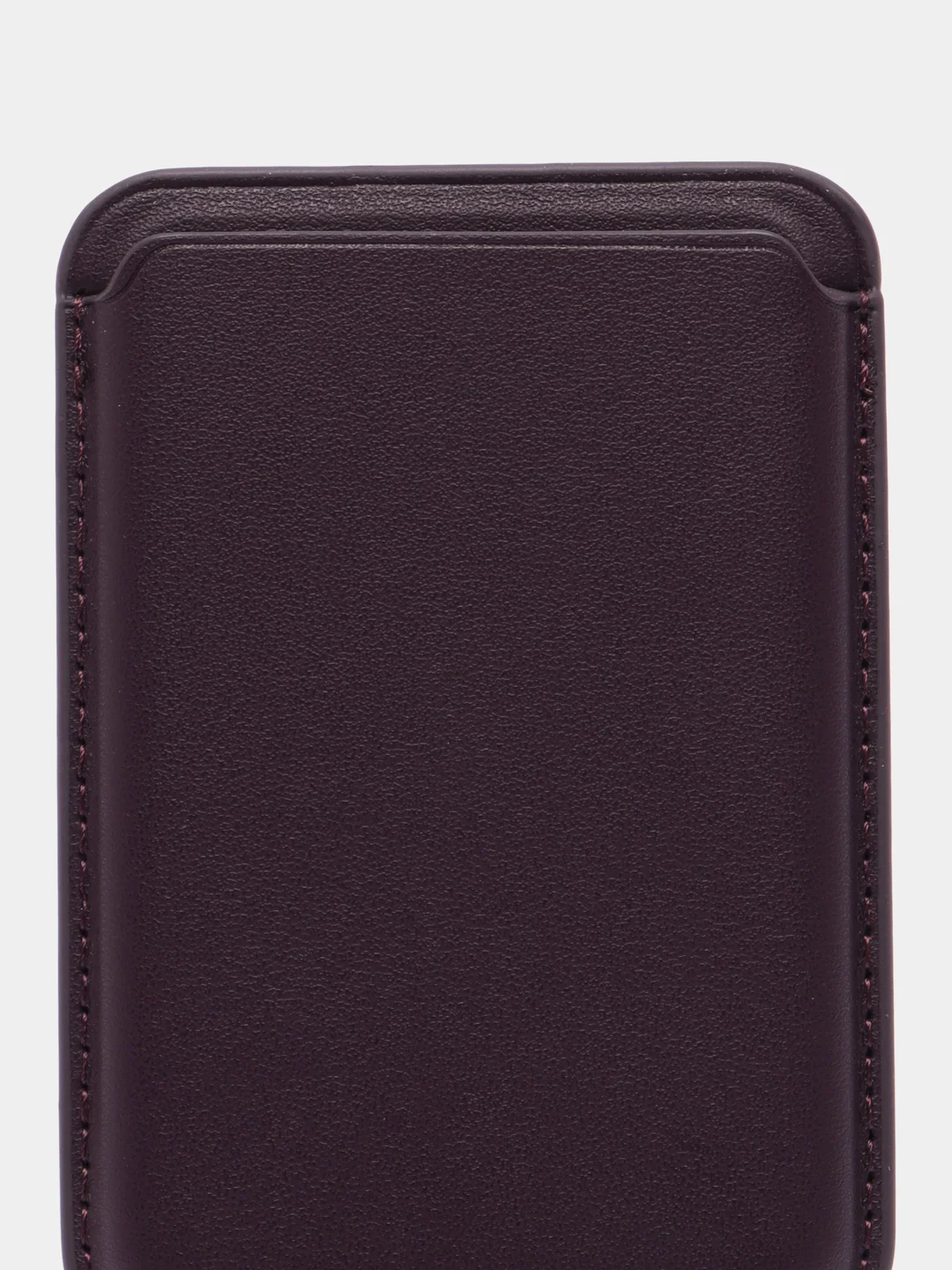 Фиолетовый картхолдер MagSafe Leather Wallet для iPhone
