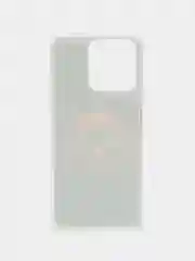 Тёмно-коричневый чехол для Realme C51 / Realme C53 / Реалми С53 / Realme Note 50 силиконовый, с рисунком