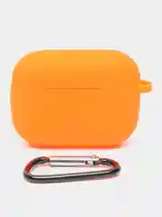 Оранжевый силиконовый чехол для Airpods Pro, Airpods 2, Airpods 3
