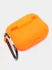Оранжевый силиконовый чехол для Airpods Pro, Airpods 2, Airpods 3