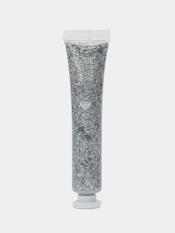 Крем-тени для век, с алмазными блестками, Qibest Diamond Glitter Cream 20g