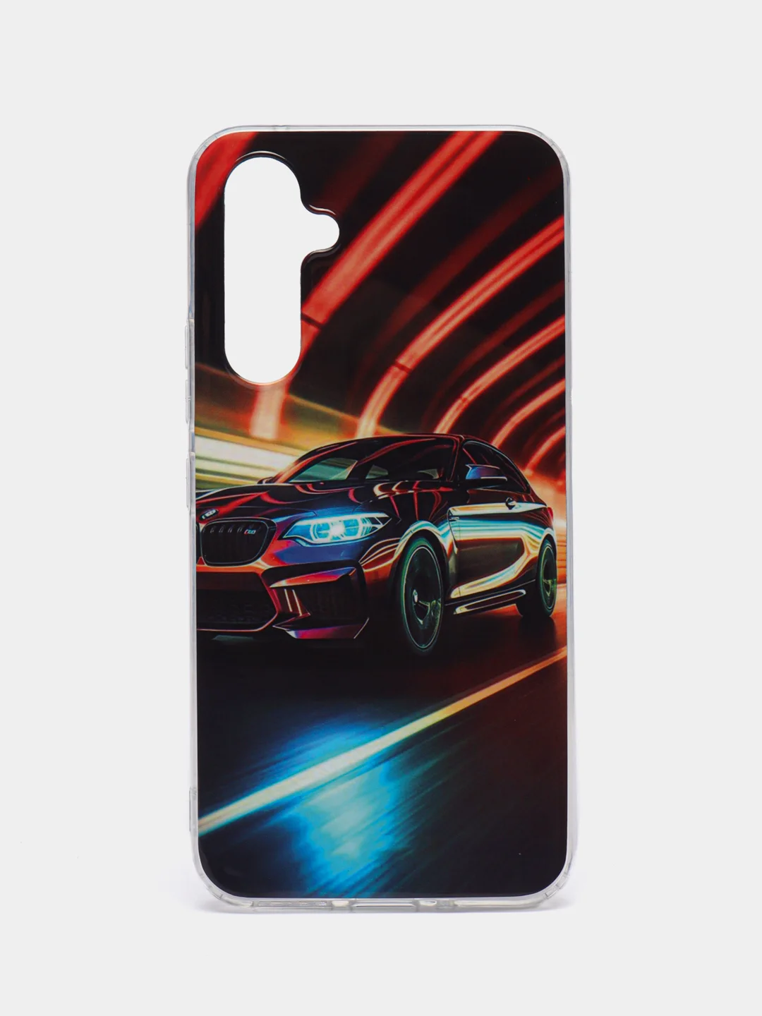 Песочный хаки чехол для Samsung Galaxy A54 / Самсунг Галакси А54, силиконовый, с рисунком