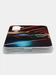 Песочный хаки чехол для Samsung Galaxy A54 / Самсунг Галакси А54, силиконовый, с рисунком