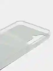 Тёмно-серый чехол для Samsung Galaxy A54 / Самсунг Галакси А54, силиконовый, с рисунком