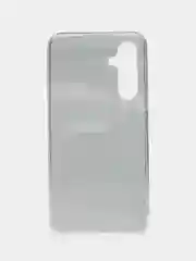 Тёмно-серый чехол для Samsung Galaxy A54 / Самсунг Галакси А54, силиконовый, с рисунком