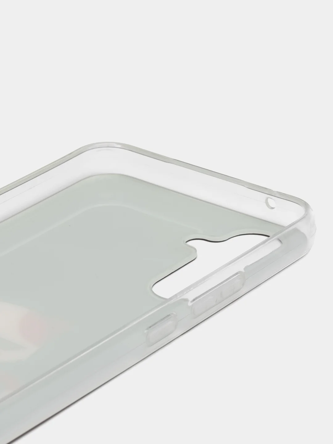 Хаки чехол для Samsung Galaxy A54 / Самсунг Галакси А54, силиконовый, с рисунком