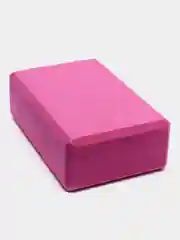 Розовый блок для йоги, фитнеса