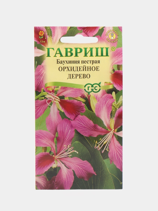 Баухиния Орхидейное дерево (пурпурная) 3 шт, (Гавриш)