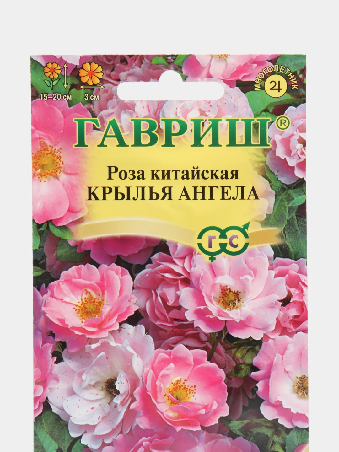 Семена Роза китайская "Крылья ангела" 5 шт (Гавриш)