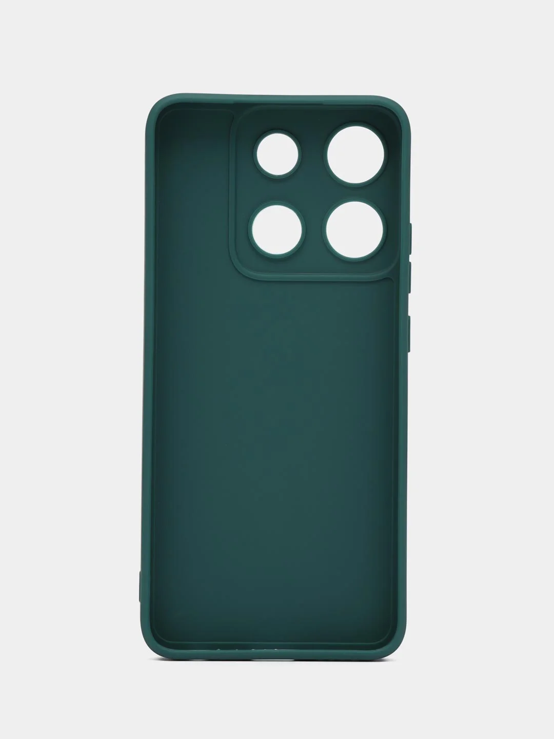 Зеленый силиконовый чехол для Infinix SMART 7 Plus (Инфиникс СМАРТ 7 Плюс)