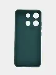 Зеленый силиконовый чехол для Infinix SMART 7 Plus (Инфиникс СМАРТ 7 Плюс)