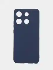 Синий силиконовый чехол для Infinix SMART 7 Plus (Инфиникс СМАРТ 7 Плюс)