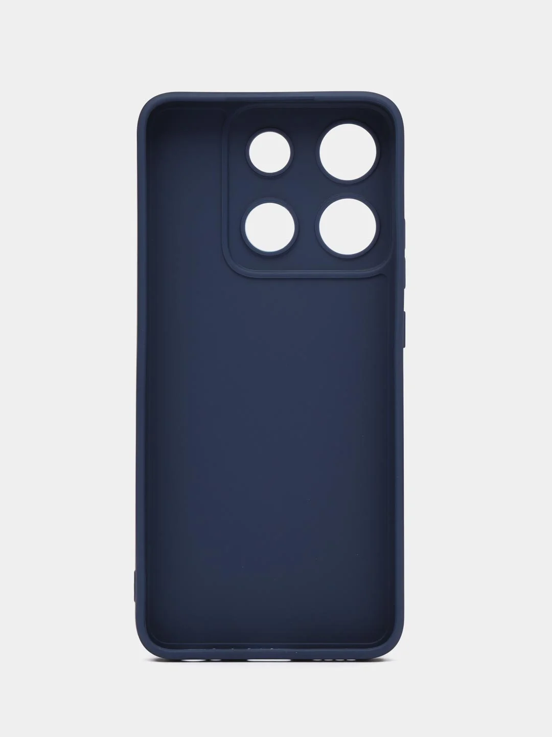 Синий силиконовый чехол для Infinix SMART 7 Plus (Инфиникс СМАРТ 7 Плюс)