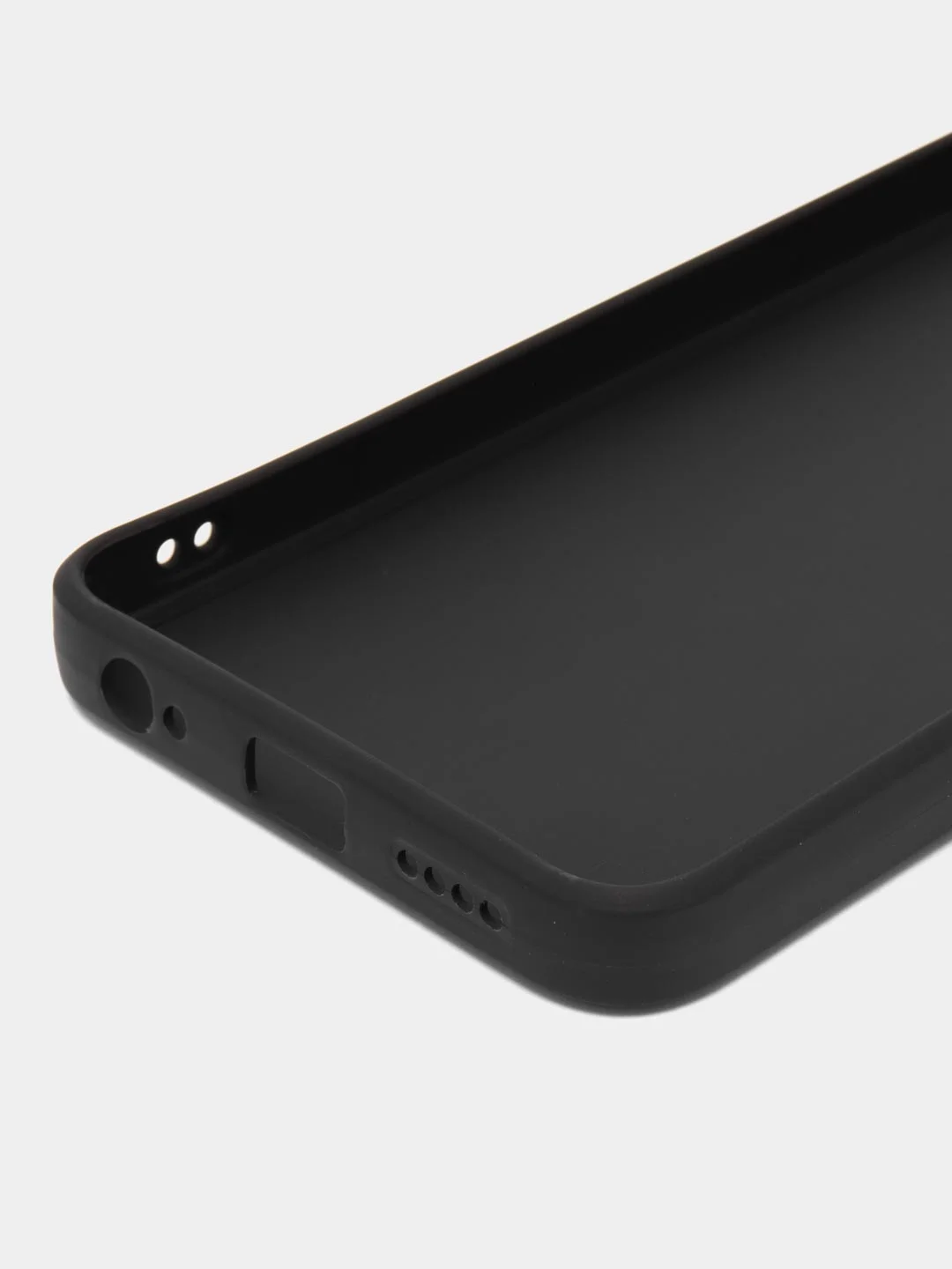 Черный силиконовый чехол для Infinix SMART 7 Plus (Инфиникс СМАРТ 7 Плюс)