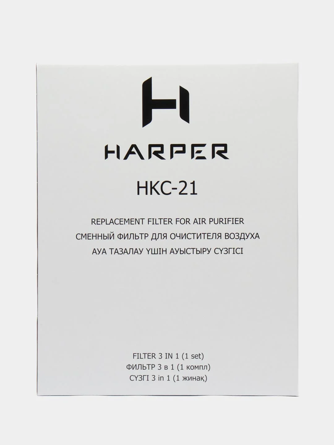 Фильтр для очистителей и увлажнителей воздуха Harper HKC-21, блок-кассета 3 в 1, сменный