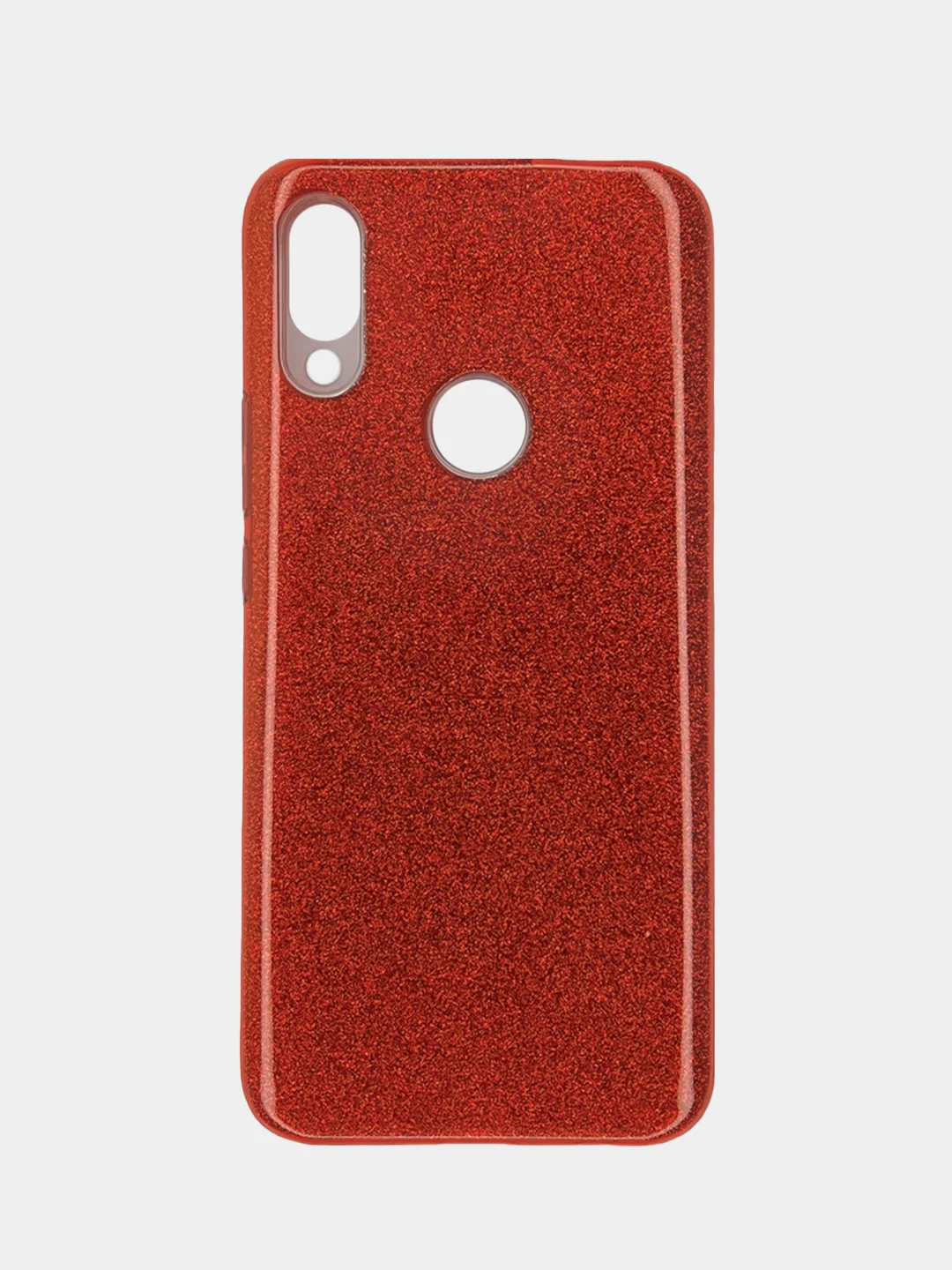 Красный чехол Huawei P Smart Z, Honor 9X, Хуавей П Смарт З, Хонор 9Х, блестящий сияющий