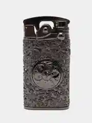 Хром многофункциональная газовая -электрическая зажигалка,надувная и USB перезаряжаемая