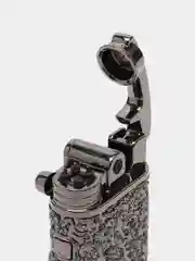 Хром многофункциональная газовая -электрическая зажигалка,надувная и USB перезаряжаемая