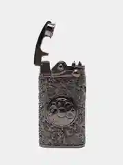 Хром многофункциональная газовая -электрическая зажигалка,надувная и USB перезаряжаемая