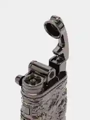 Хром многофункциональная газовая -электрическая зажигалка,надувная и USB перезаряжаемая
