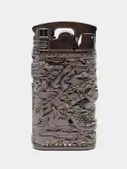 Хром многофункциональная газовая -электрическая зажигалка,надувная и USB перезаряжаемая
