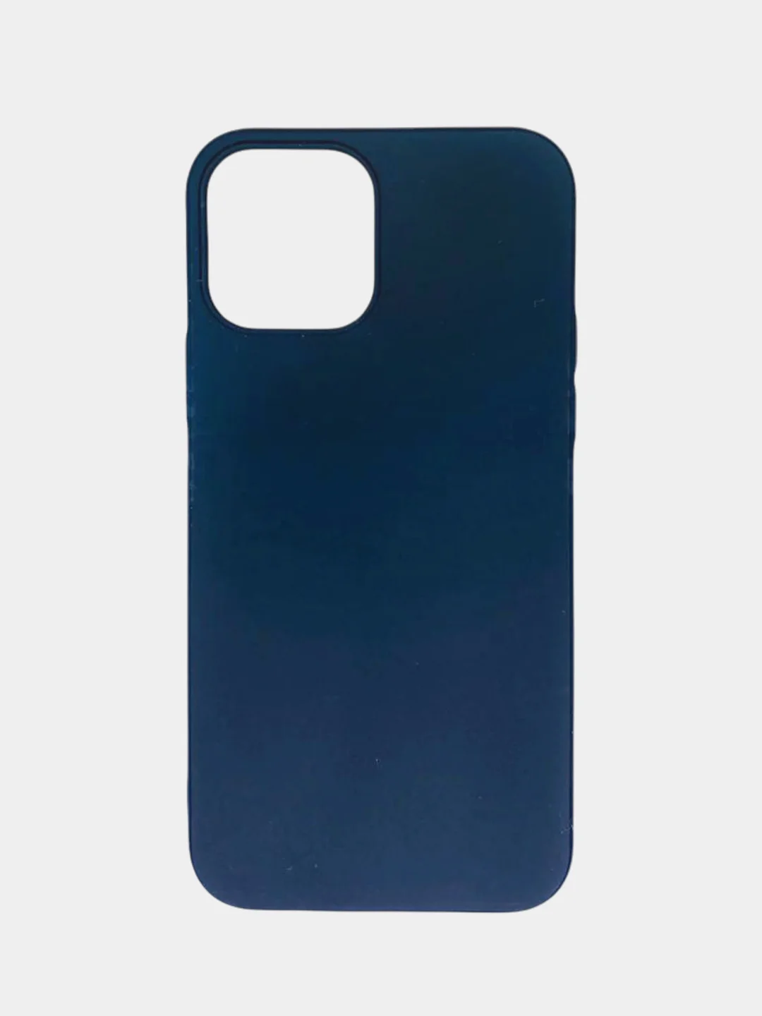 Черный чехол для iPhone 12/12 Pro, 12 mini, силиконовый, цветной, матовый