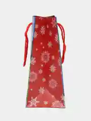 Зелёный хаки пакет подарочный, новогодний, ламинированный, картон с рисунком. S, MS, M, ML, L