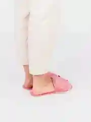 Розовый тапочки домашние, женские, меховые, 4 цвета