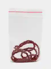 Бордовый бусины рондели стеклянные, граненые
