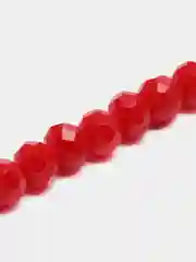 Бордовый бусины рондели стеклянные, граненые
