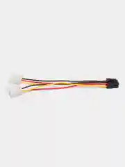 Переходник питания для видеокарт 2x Molex (М) 4pin к 6Pin, доп питание PCI-E, кабель