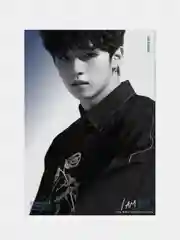 Угольный гибкий магнит на холодильник, k-pop StrayKids, BTS