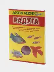 Корм для усиления естественной окраски аквариумных рыб "Радуга" - гранулы