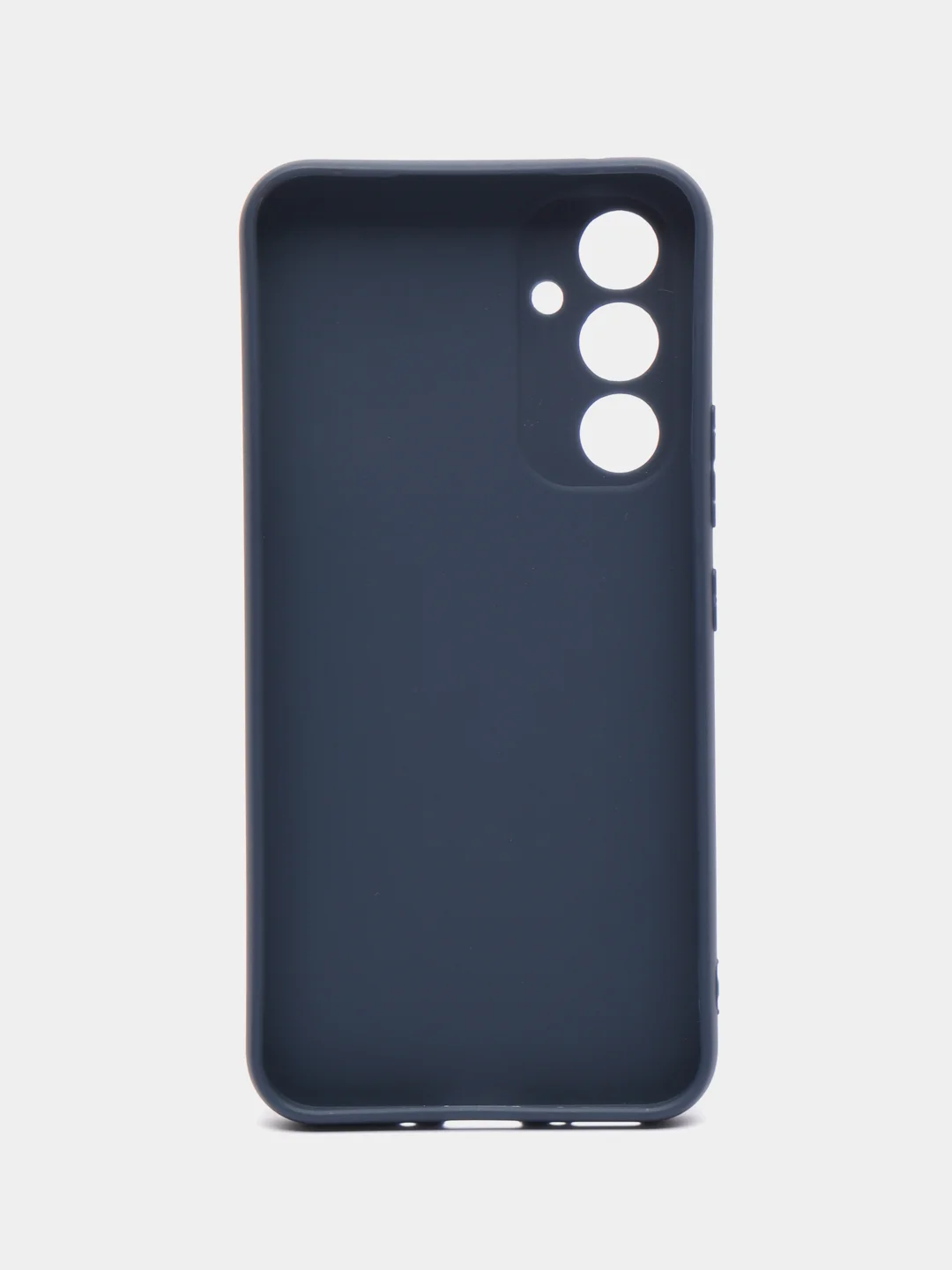 Темно-синий чехол для Samsung Galaxy A54 / Самсунг Галакси А54, силиконовый, матовый