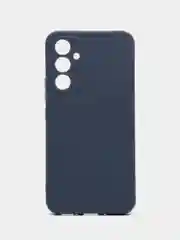 Темно-синий чехол для Samsung Galaxy A54 / Самсунг Галакси А54, силиконовый, матовый