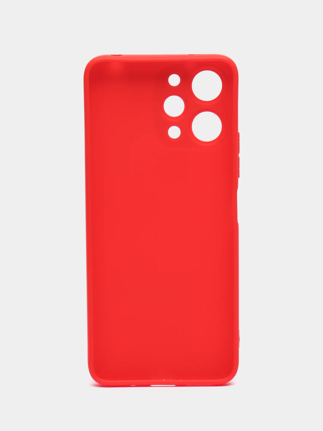 Алый чехол для Xiaomi Redmi 12 / Сяоми Редми 12, силиконовый, матовый