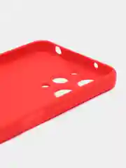 Алый чехол для Xiaomi Redmi 12 / Сяоми Редми 12, силиконовый, матовый