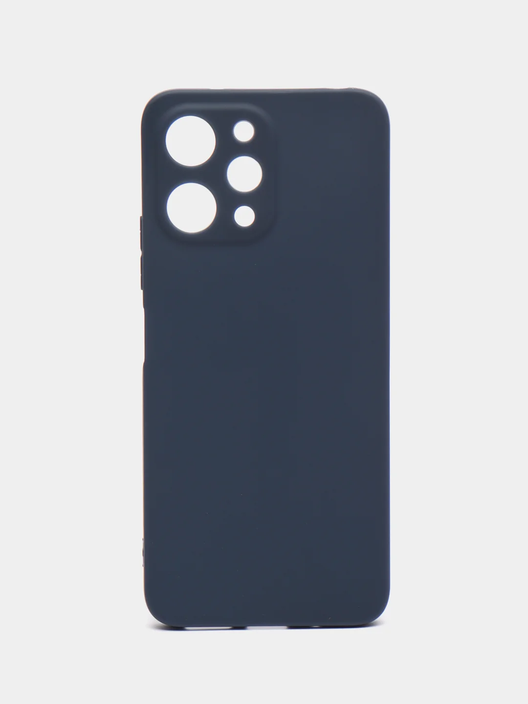 Темно-синий чехол для Xiaomi Redmi 12 / Сяоми Редми 12, силиконовый, матовый
